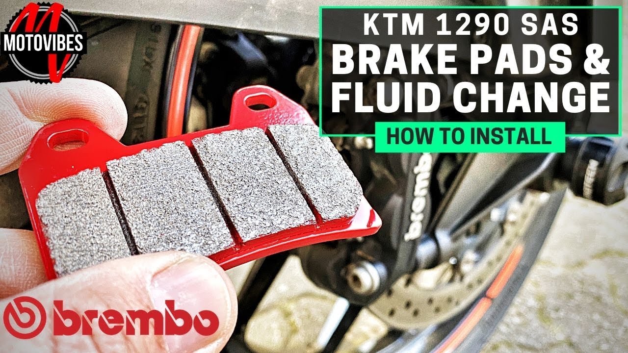 EASY BRAKE PADS & FLUID CHANGE KTM 1290 Super Adventure S & R // KTM 1190 Adventure