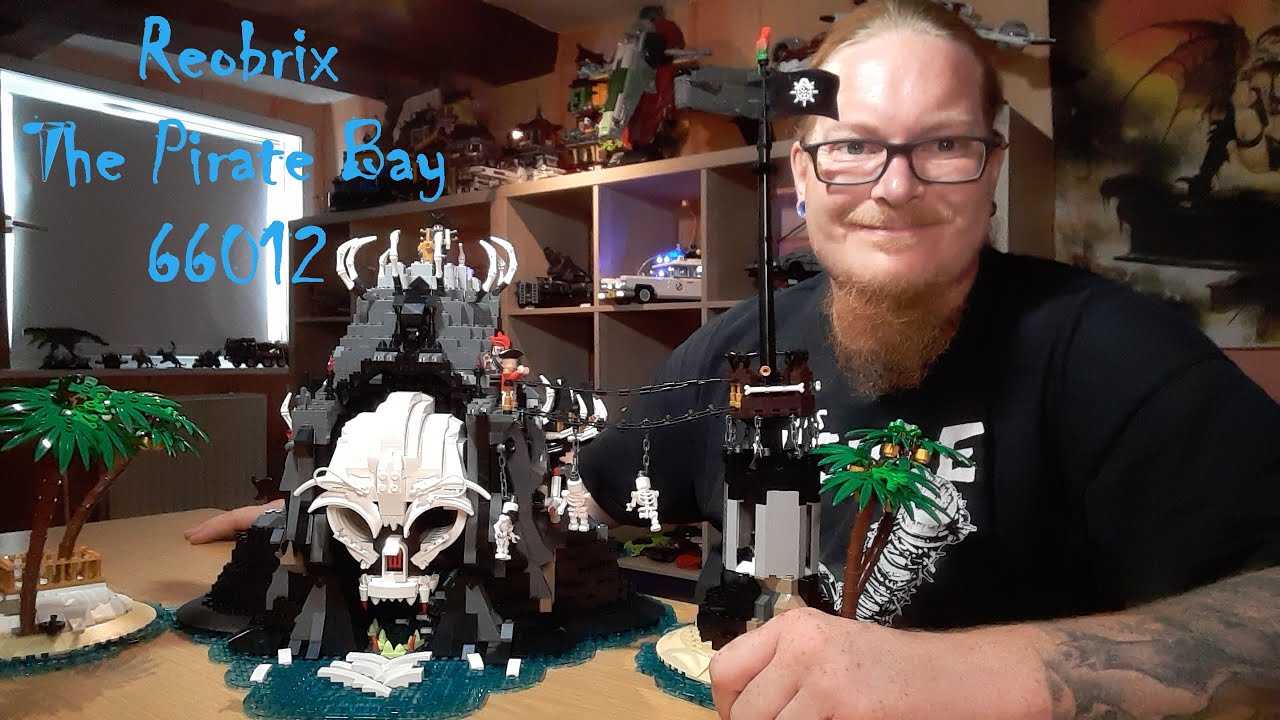 „Trinkt aus, meine Lieben, yo ho“ - Reobrix The Pirate Bay (66012) inkl. Beleuchtung und Figuren.