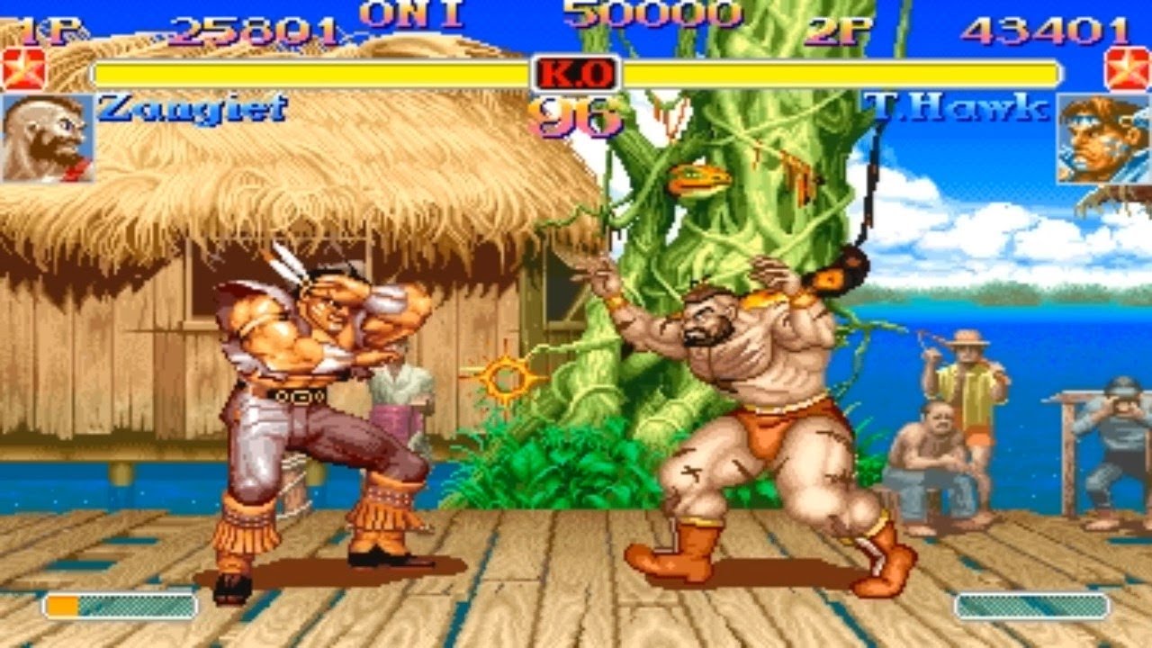 [TAS] Zangief VS T. Hawk (Hyper Street Fighter 2)