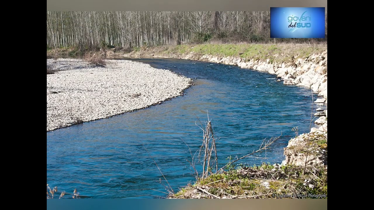 Bellezze del Sud Italia- il fiume Volturno tra Molise e Campania