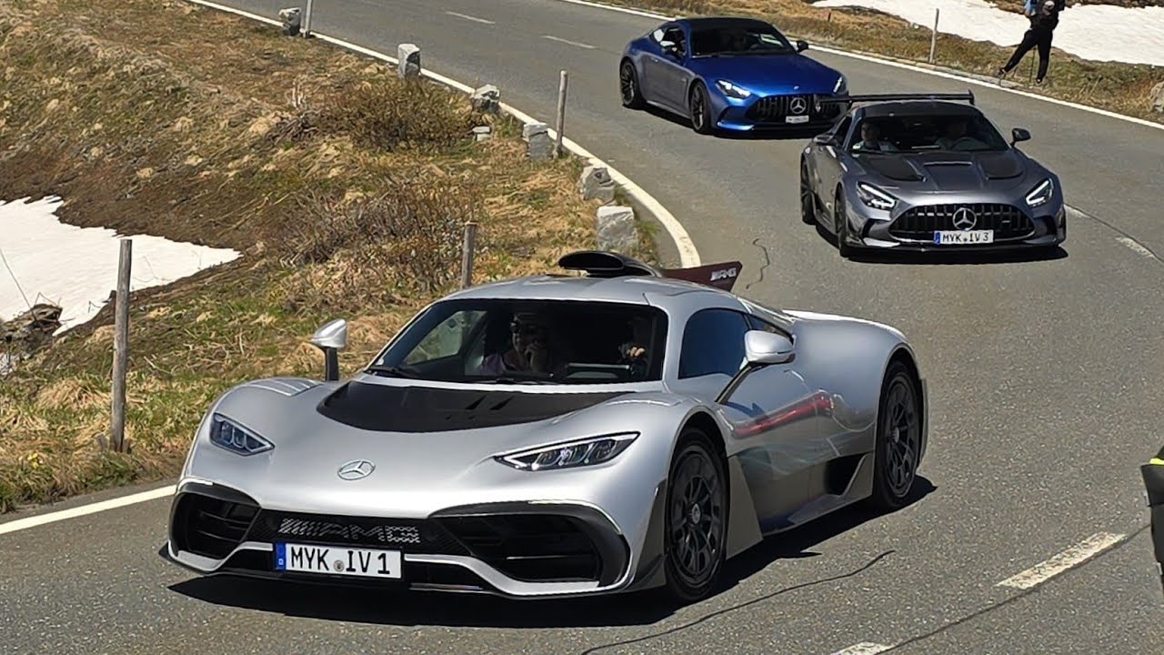 Mercedes-AMG ONE CRAZY ACCELERATION & F1 SOUND!