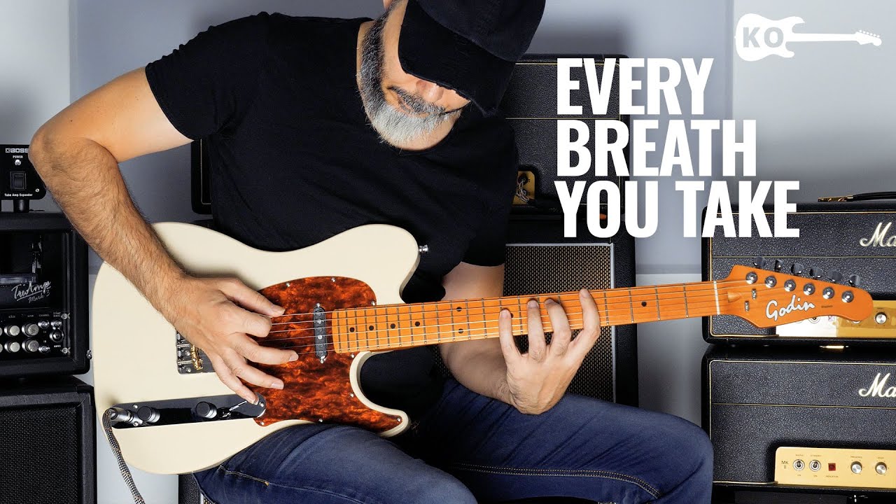 The Police - Every Breath You Take - Electric Guitar Cover by Kfir Ochaion - Godin Guitars