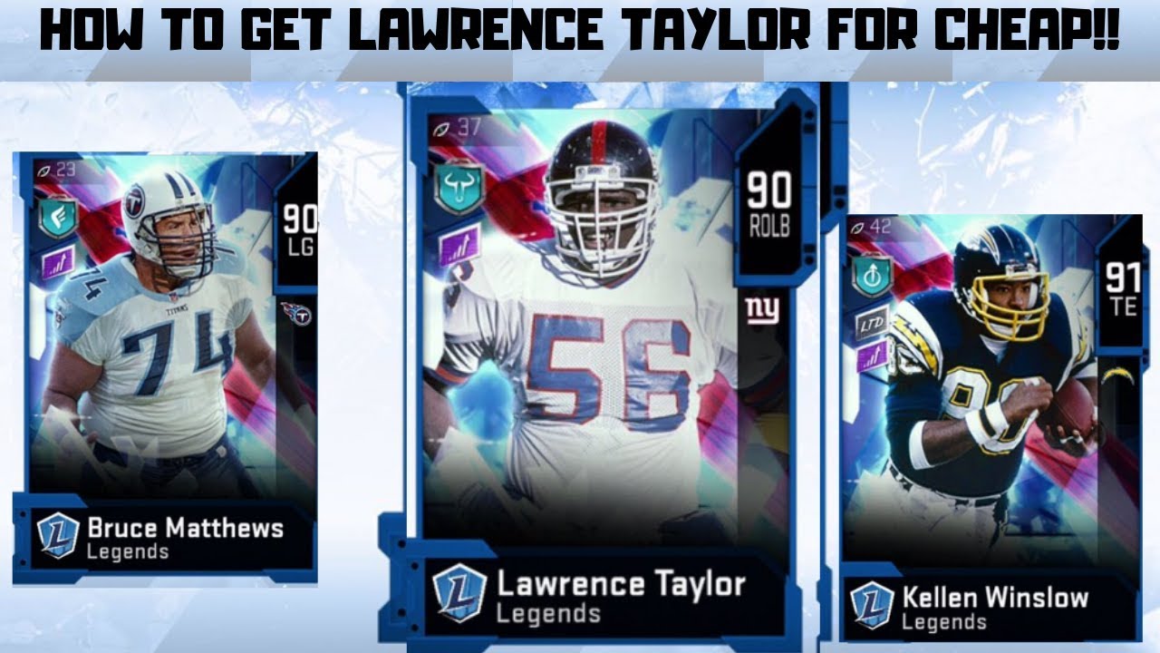 **MADDEN 20** HOW TO GET LAWRENCE TAYLOR CHEAP & OTHER LEGENDS!