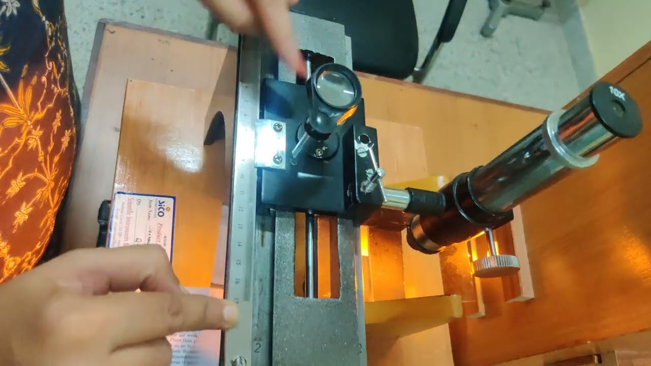 Air Wedge Experiment Set Up (Brief)