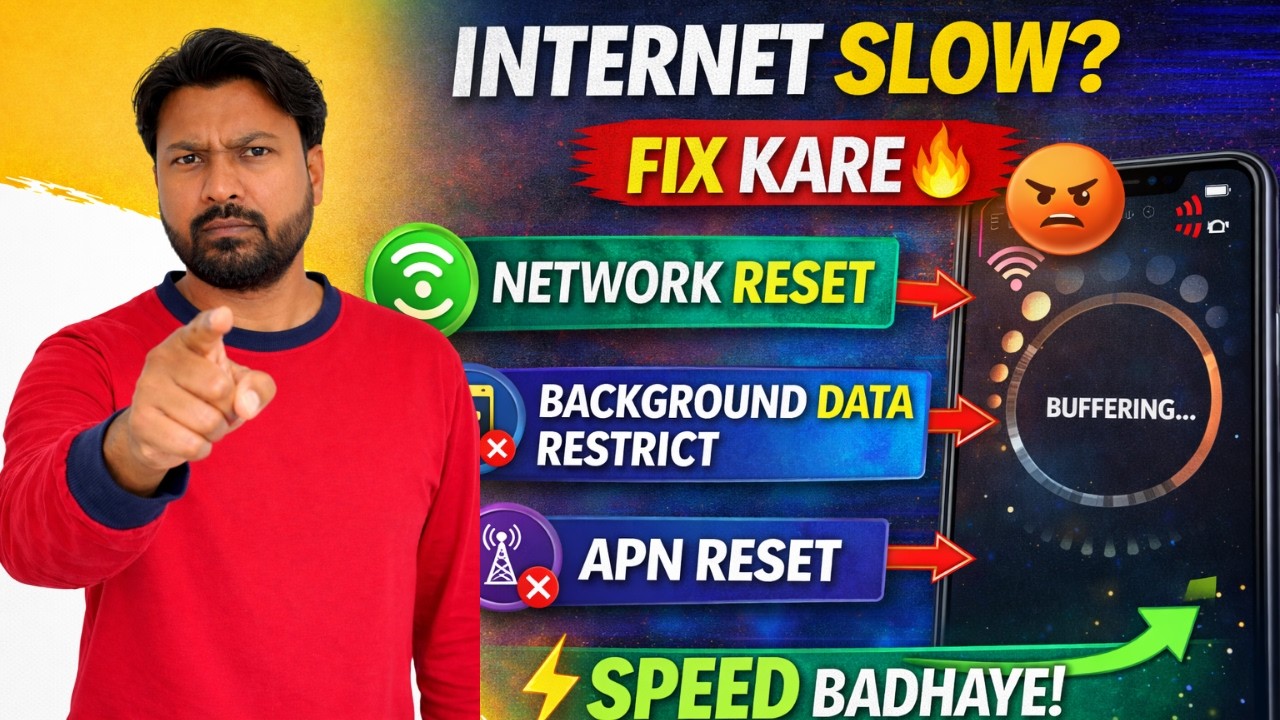 Phone Internet Slow? Ye 3 Settings Internet Fast Kar Degi