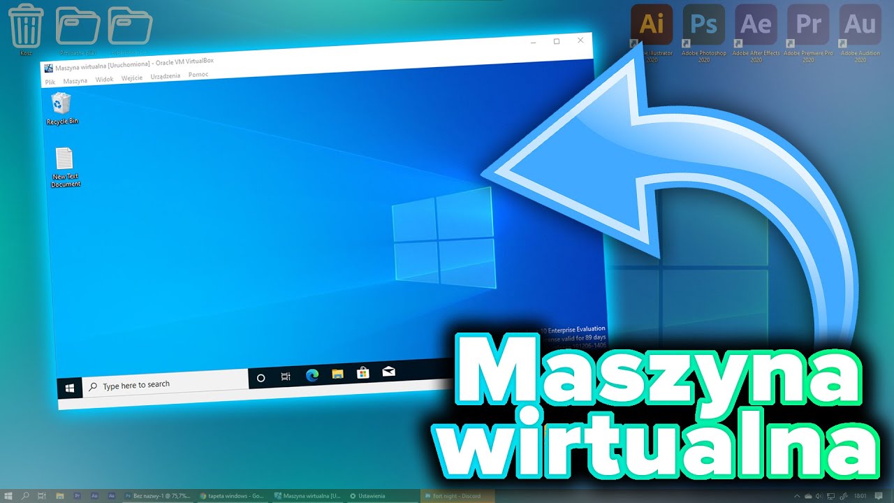Jak zainstalować maszynę wirtualną? |Windows 10 |Zabezpiecz się przed wirusami!