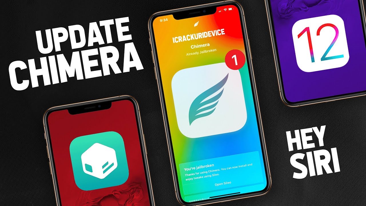Jailbreak iOS 12: How to Update Chimera A12 with Siri! (NO Computer)