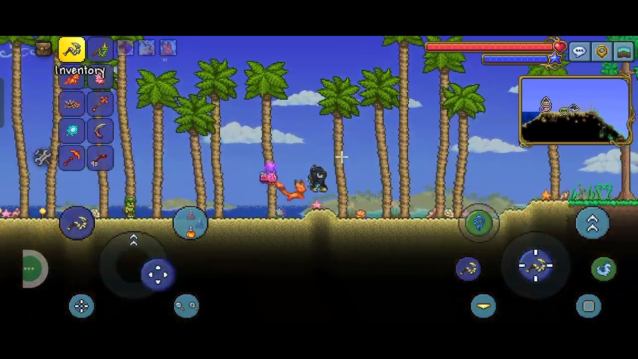 Ep13 | Just fishing | Terraria Mobile Gameplay | Expert Mode 