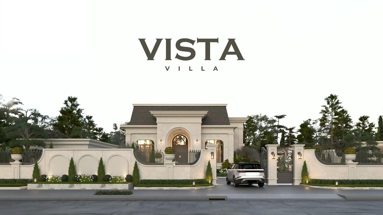 VISTA VILLA | Dinh thự Tân Cổ Điển trên khuôn đất 3.000m²