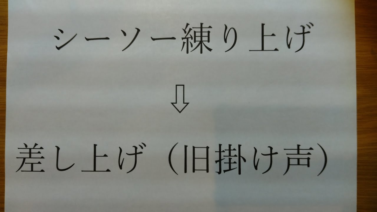 南恒屋　太鼓掛け声継承③差し上げ（旧掛け声)
