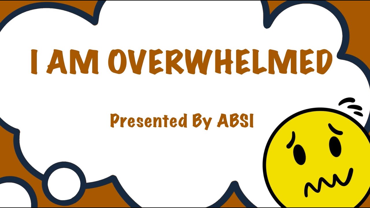 Social and Emotional Learning: I Am Overwhelmed Social Story😨