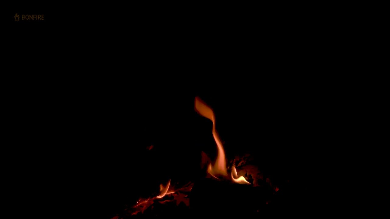 Cozy Evening Fireplace at Night Fire Sounds 🔥12 hrs Crackling Fireplace Noises Dark Screen for Sleep