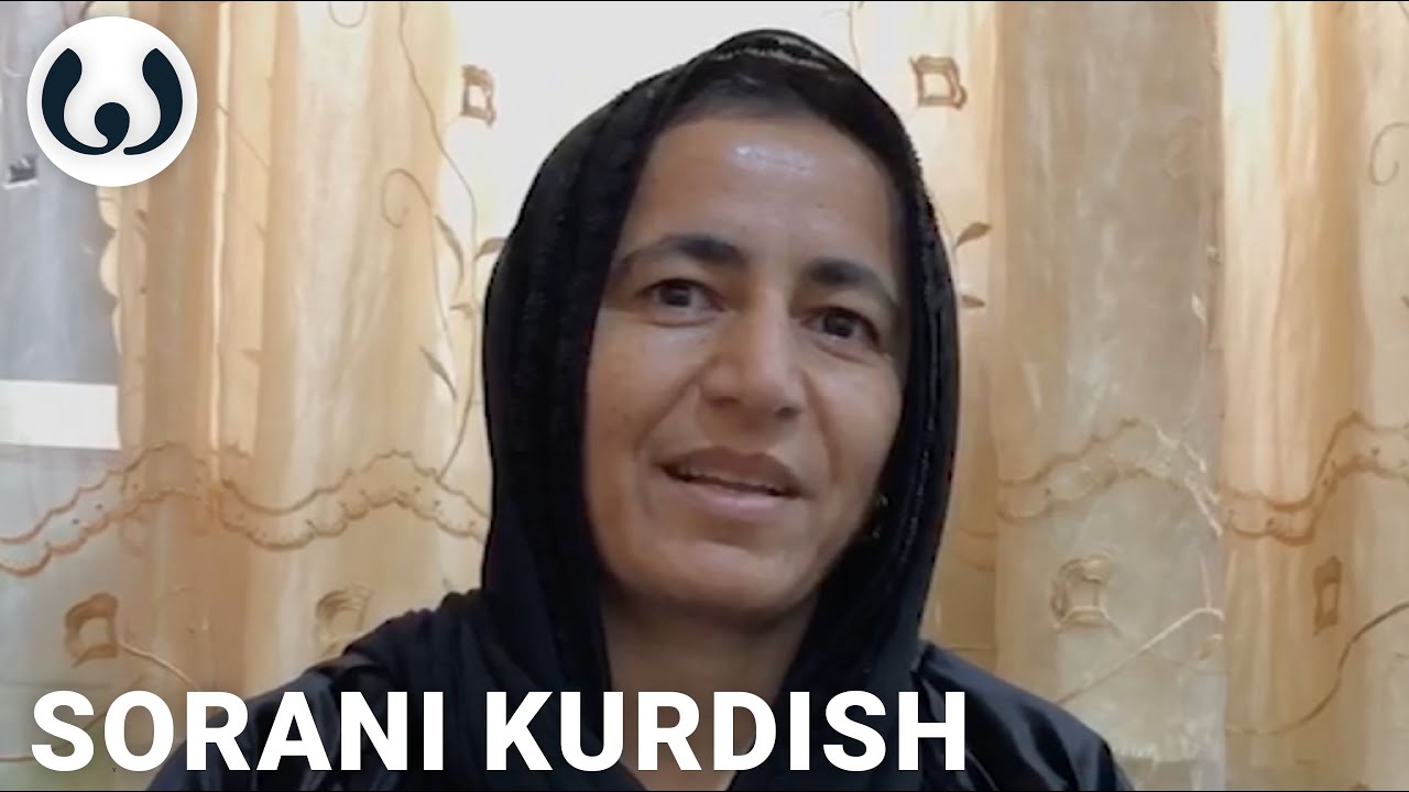 Listen to the Kurdish language in Iraq | Xatun speaking Sorani | Wikitongues