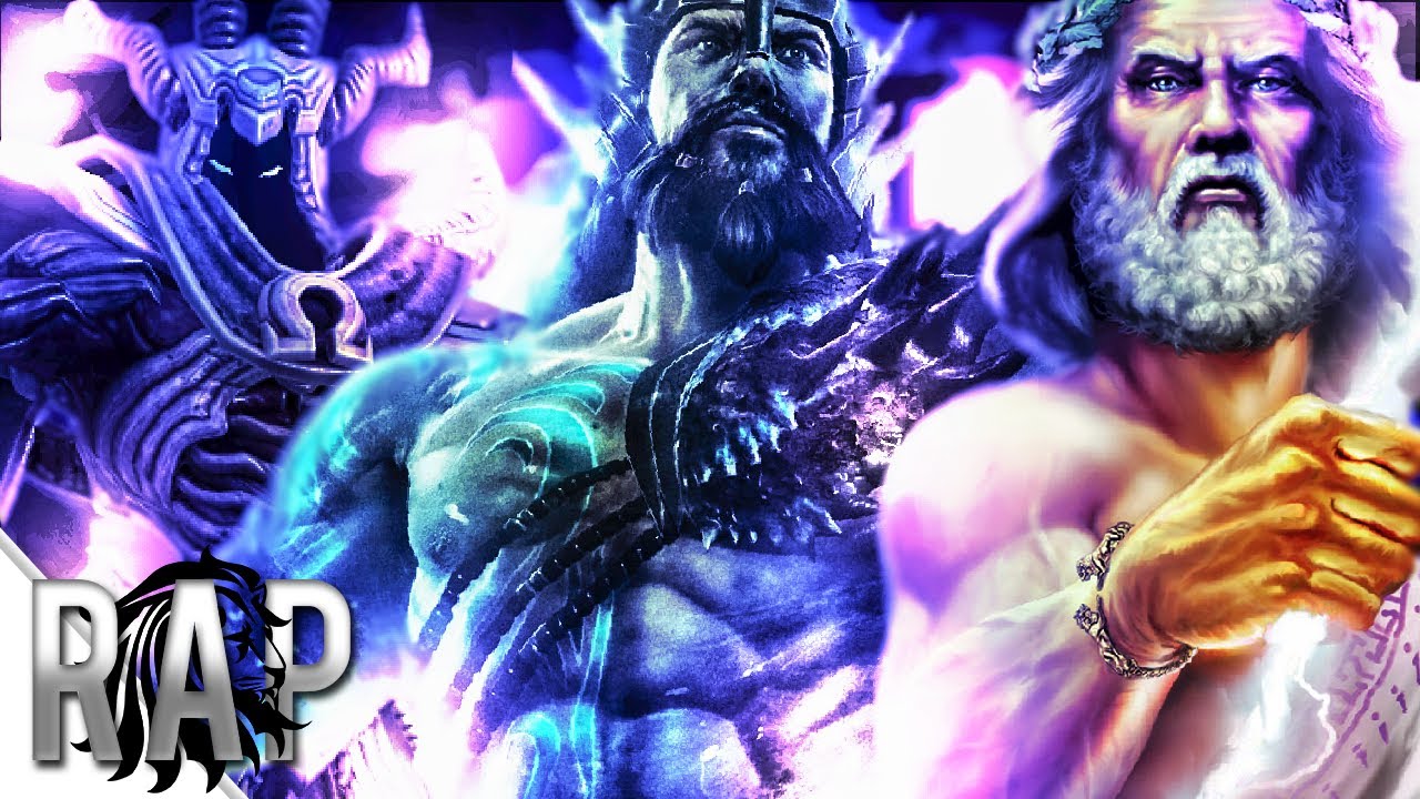 Rap da Trindade Grega (Zeus, Poseidon e Hades) || Rap Mitologia || Zatana