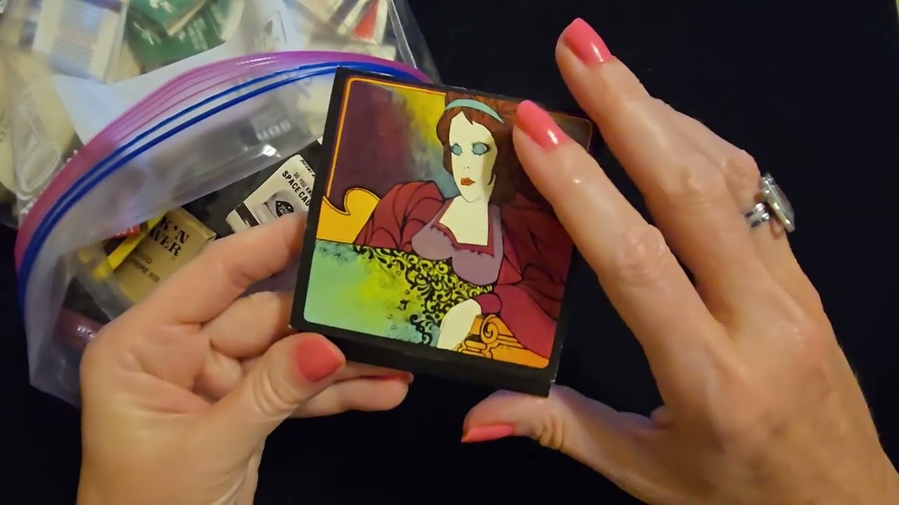 ASMR | Vintage Matchbooks Show & Tell | Part 1 (Whisper)