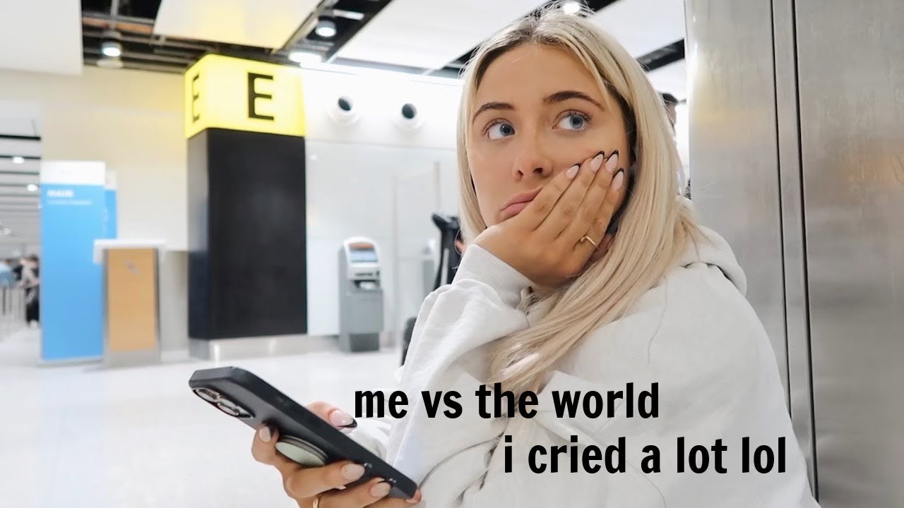 I flew ALONE for the FIRST time to BRAZIL & everything went wrong.. | Saffron Barker