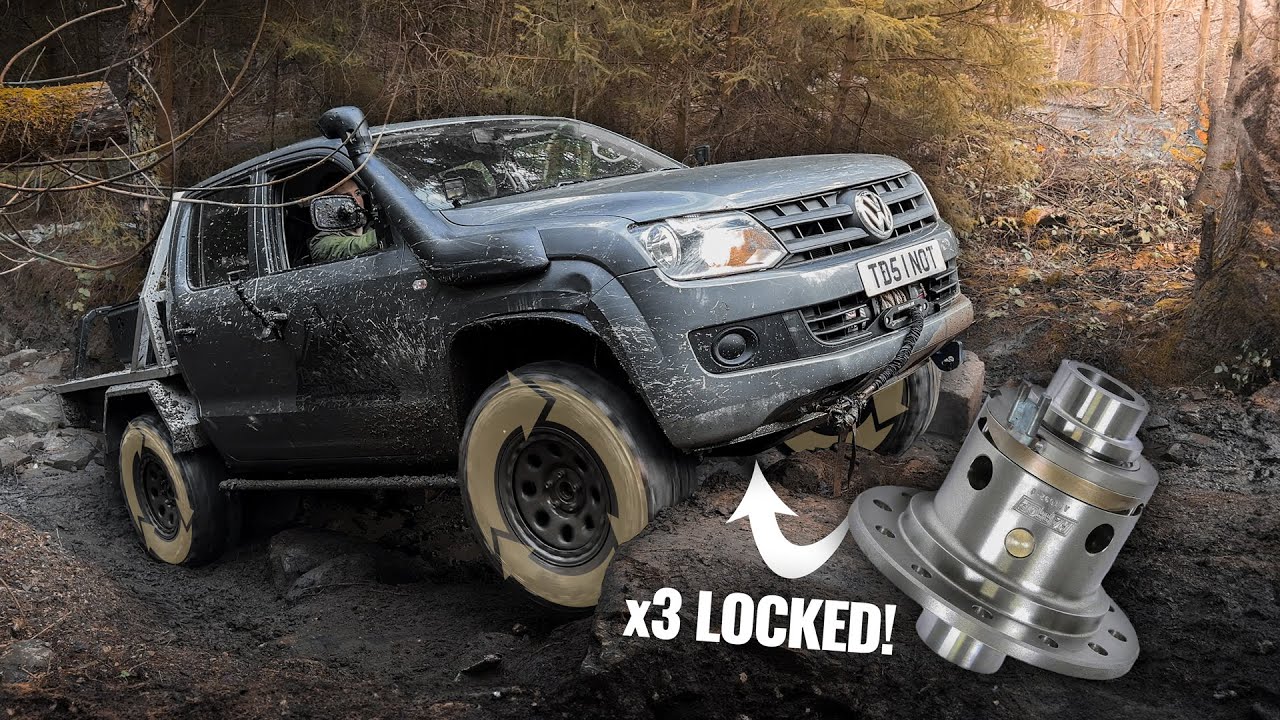 WORLDS FIRST TRIPLE LOCKED VW AMAROK?!? 🔒🔒🔒