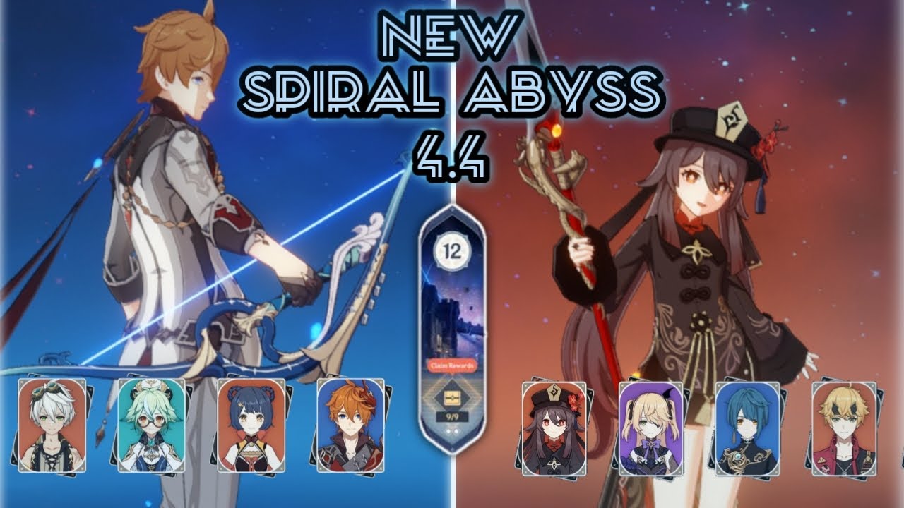 National Childe the stringless & Dragon's Bane Hu Tao Over Vape 4.4 spiral abyss floor 12