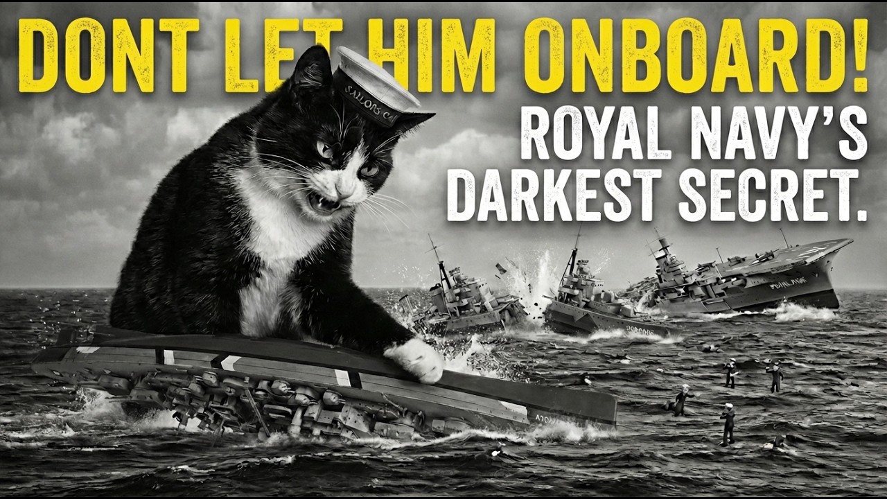 The Royal Navy’s Nightmare: How One Cat Doomed Three Warships