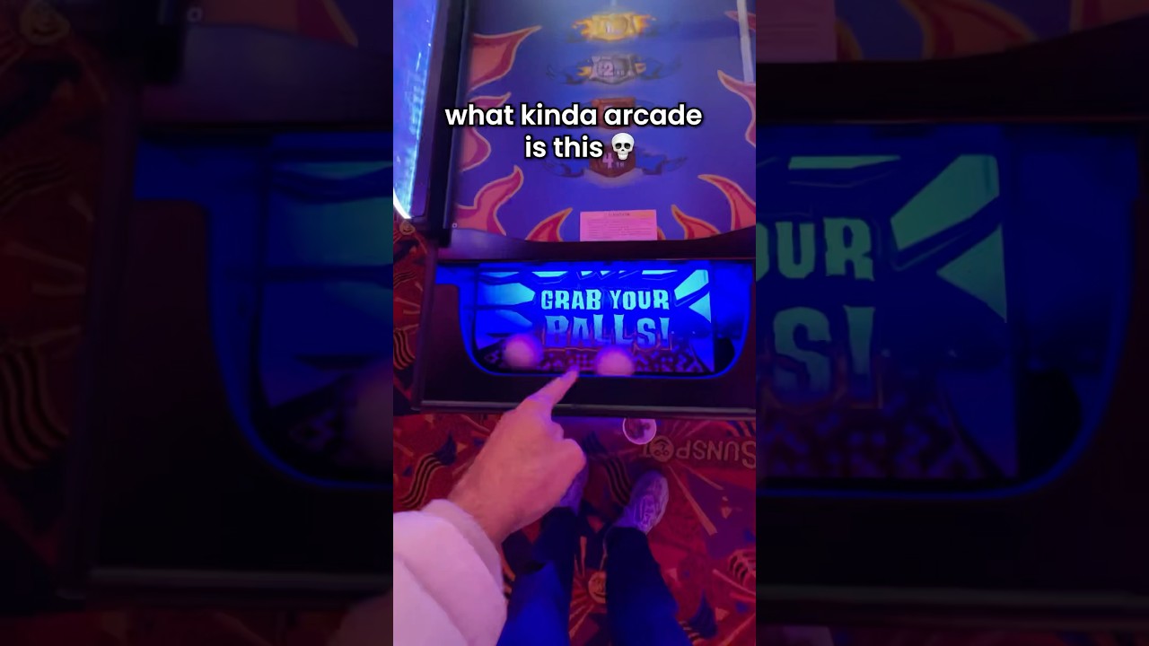 Grab Your Balls Arcade Game #arcade #holidayswithyoutube