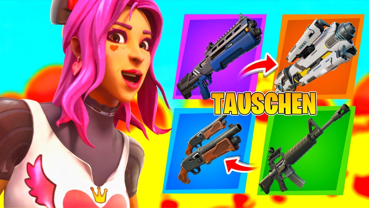 FORTNITE, ABER NACH JEDEM KILL MÜSSEN WIR UNSER INVENTAR TAUSCHEN 😱🥵 (unmöglich…😟🤯)