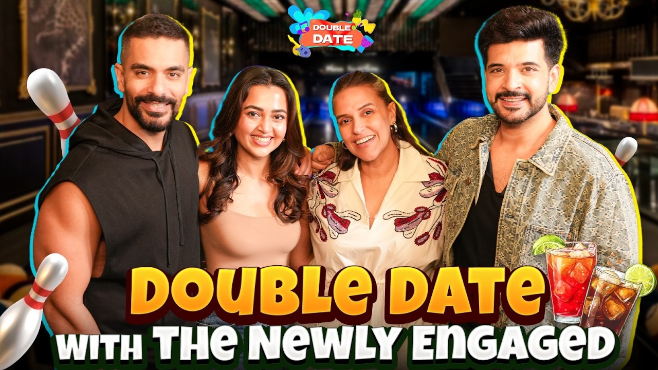 Karan-Tejasswi Ke Saath Double Date! Bowling, Romance & Unfiltered Talks @nehadhupiaofficial