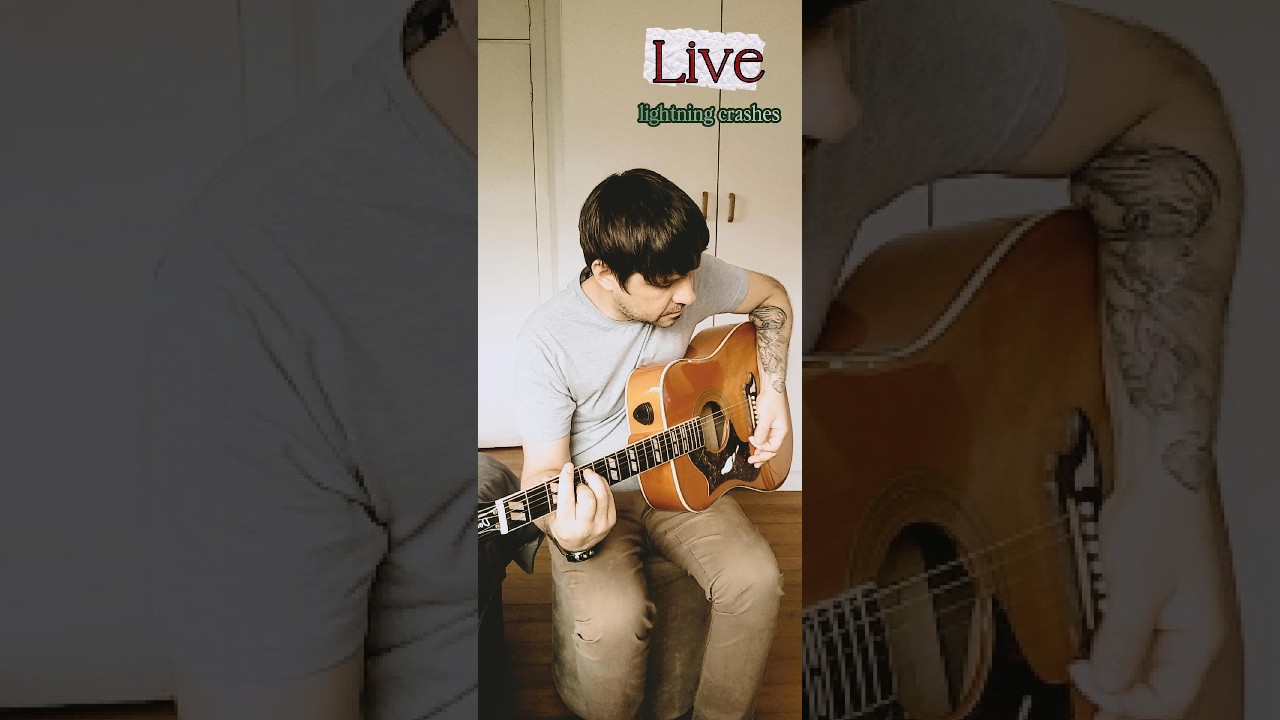 Lightning crashes - Live (cover)