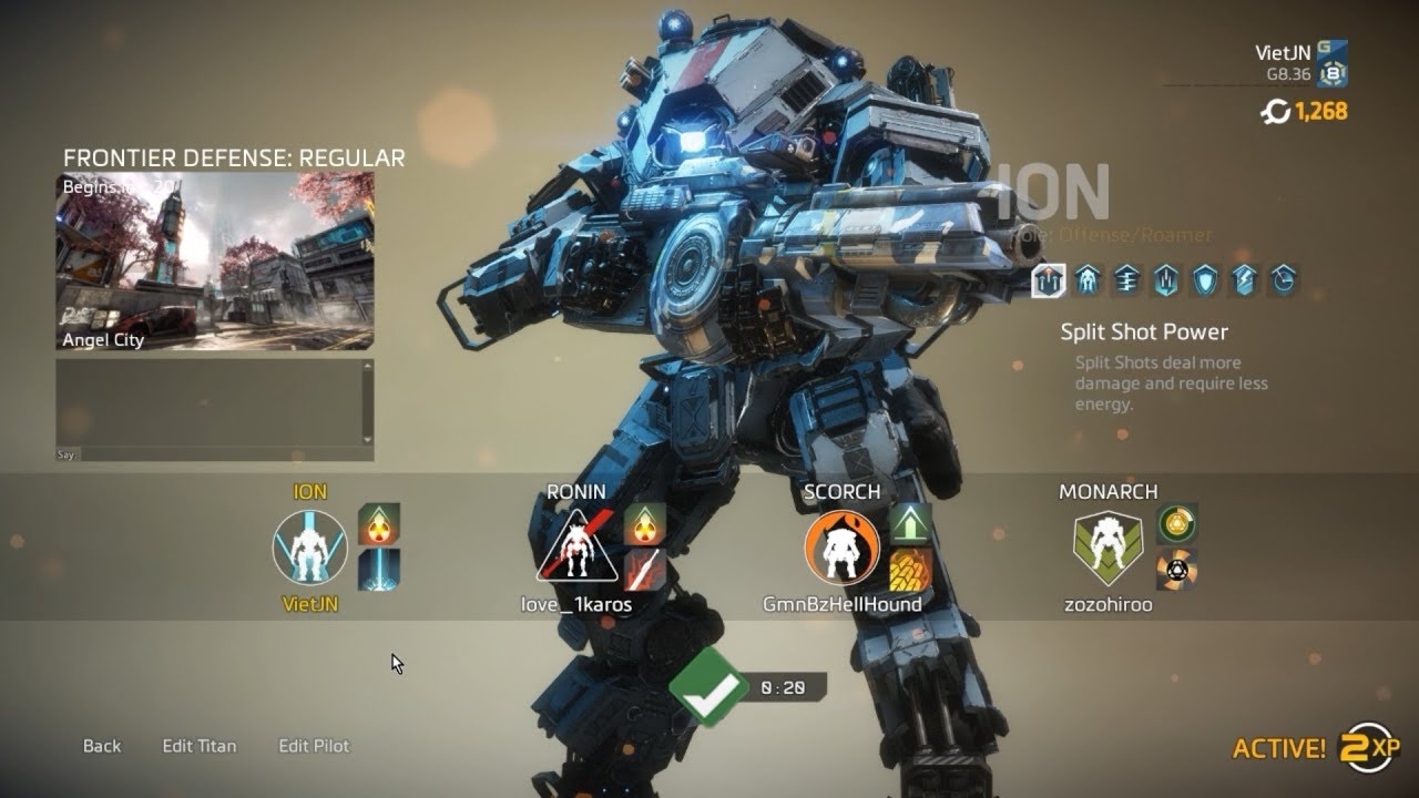 Titanfall 2 Frontier Defense (Co-op) - | Angel City |- Ion Titan