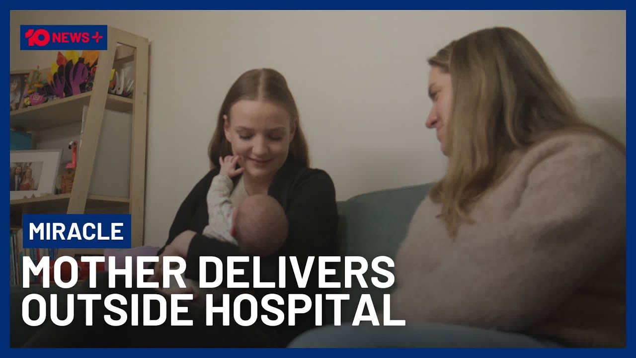 Mother Gives Birth Outside Melbourne Hospital Doors with Help from Stranger | 10 News+