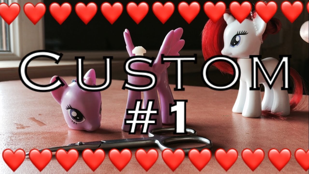 MLP: Создаём ООАК/custom #1 Как перепрошить гриву пони