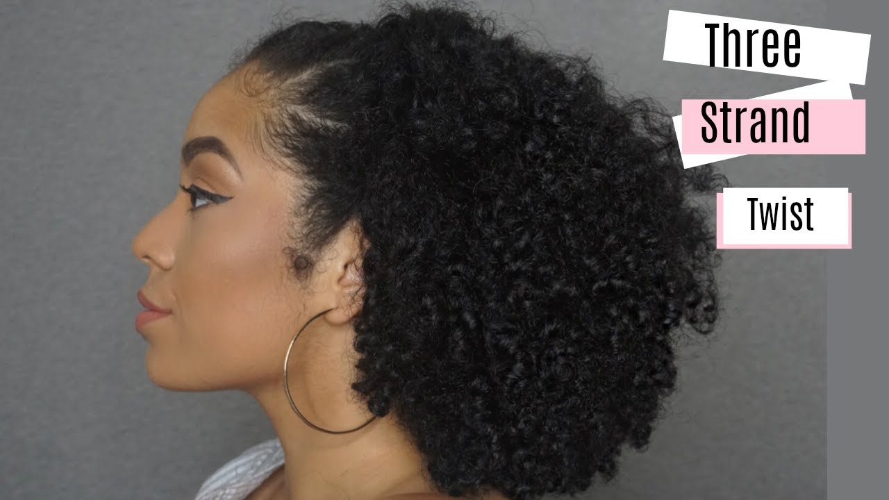 How To: Simple 3 Strand Twist Out + More Styles! | Ft. LA Naturals