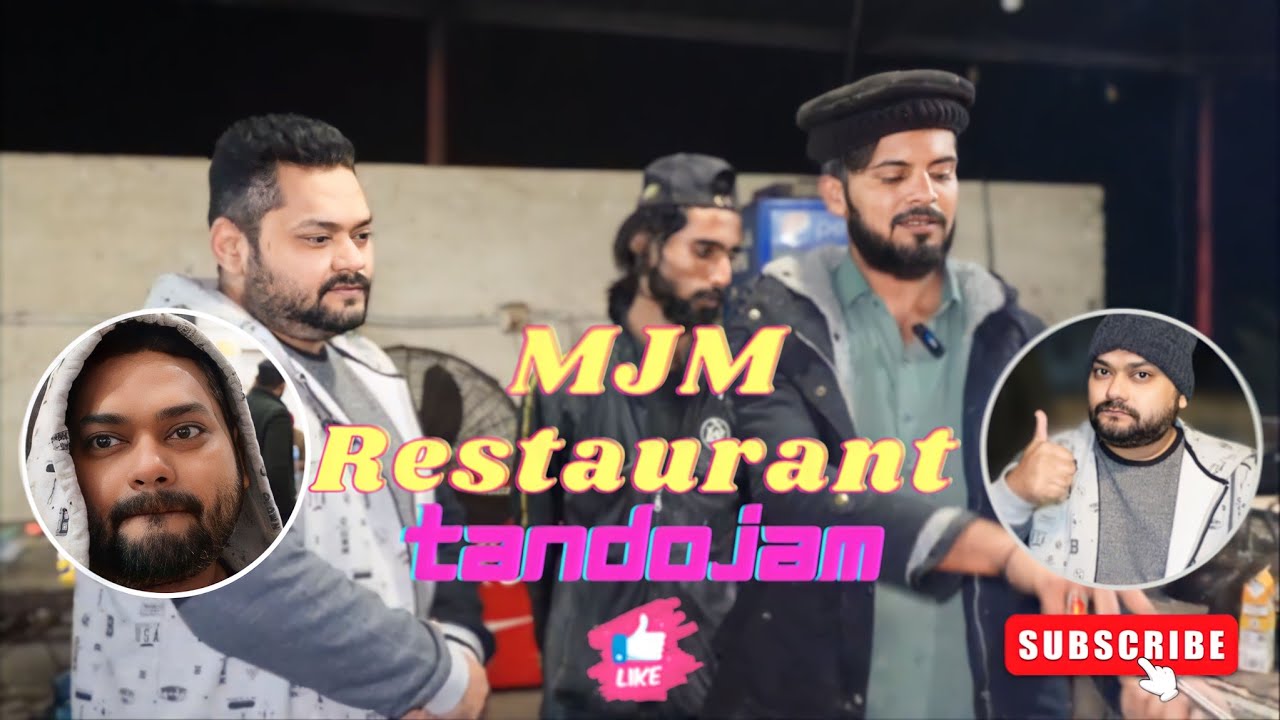 Dinner at Famous l MJM Restaurant l Tando Jam l Mirpurkhas Road l Pakistani Food Lovers