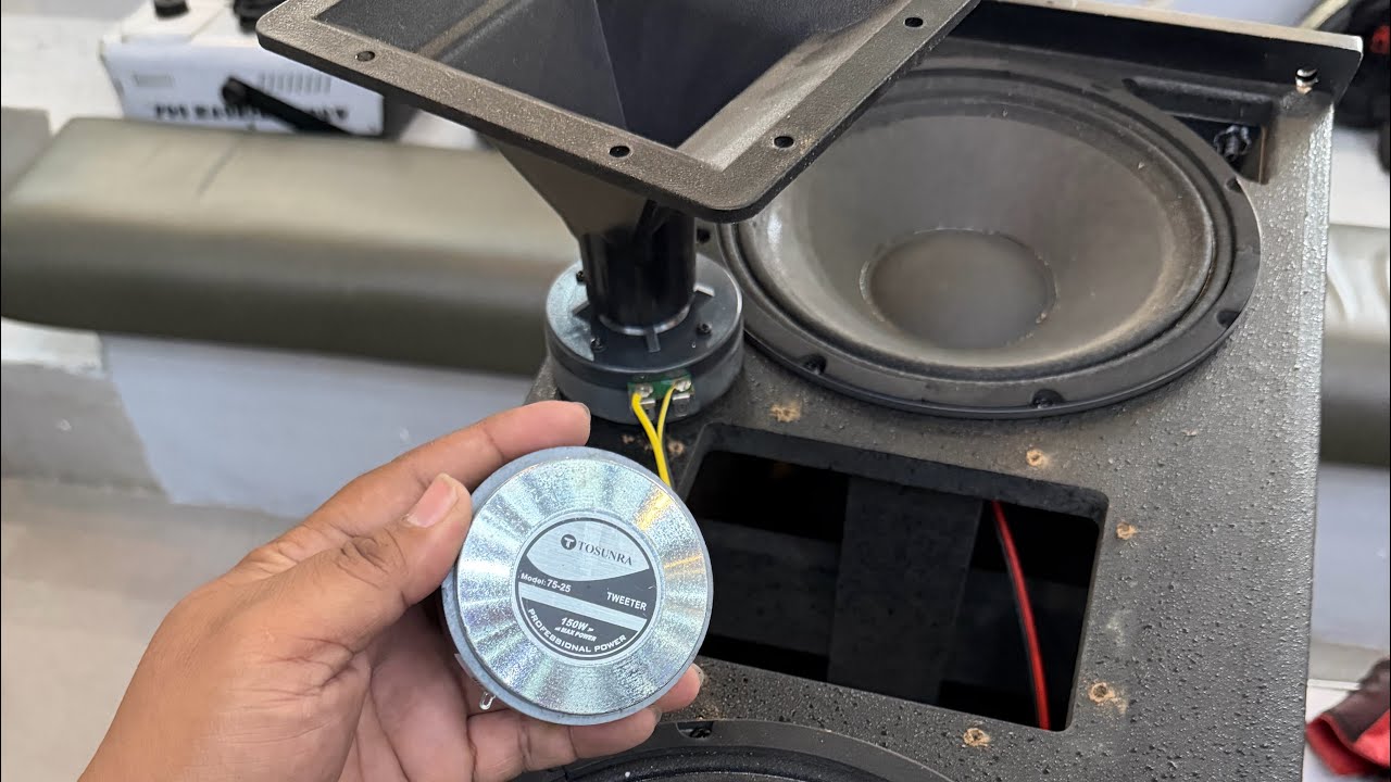 Palit bagong tweeter XZ-20 Line array para bumalik sa dati ang tunog