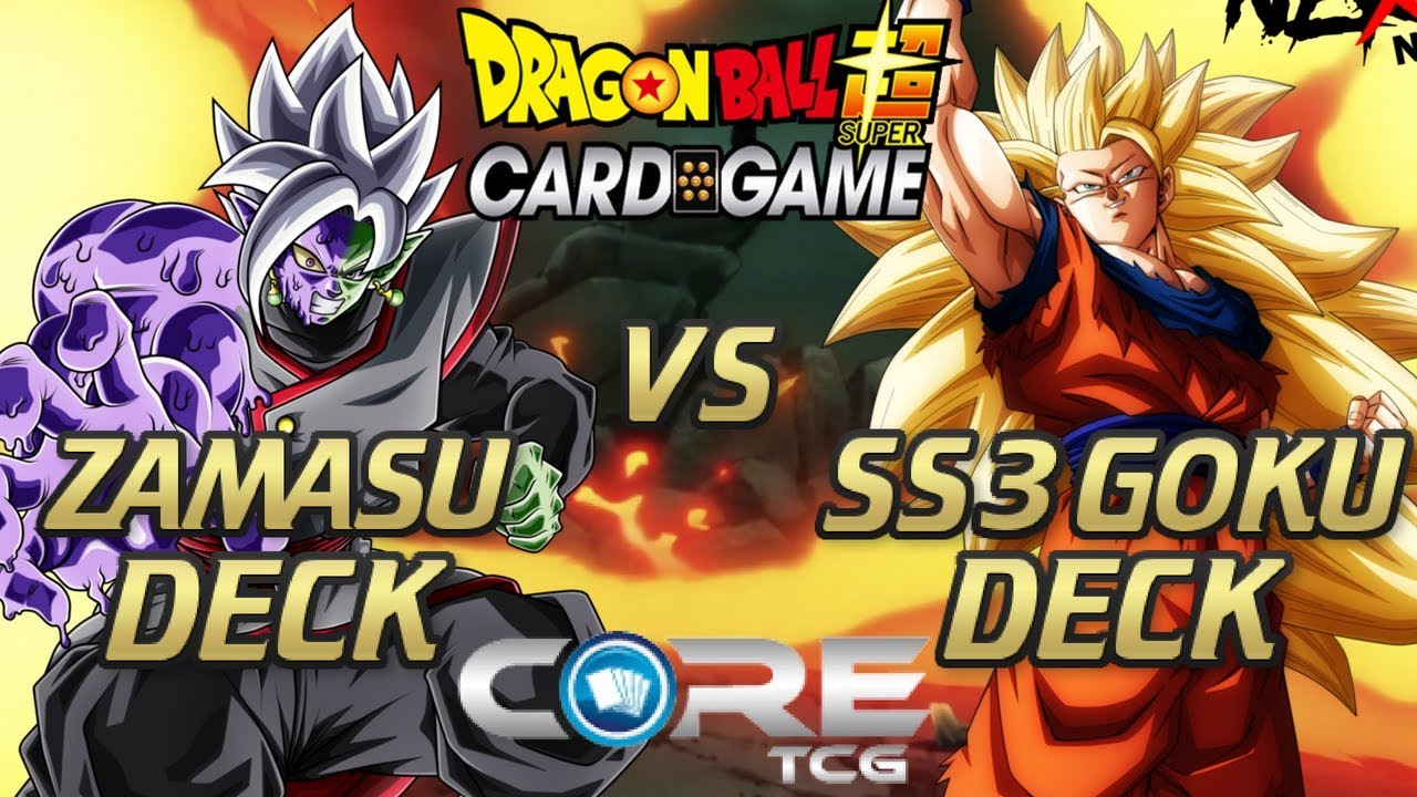 FUSED ZAMASU V.S SUPER SAIYAN 3 GOKU! DBS CORE TCG REGIONAL