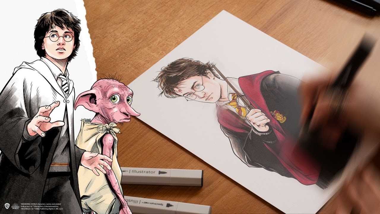 Unleash your magical Harry Potter Fan-Art Creations - Spectrum Noir