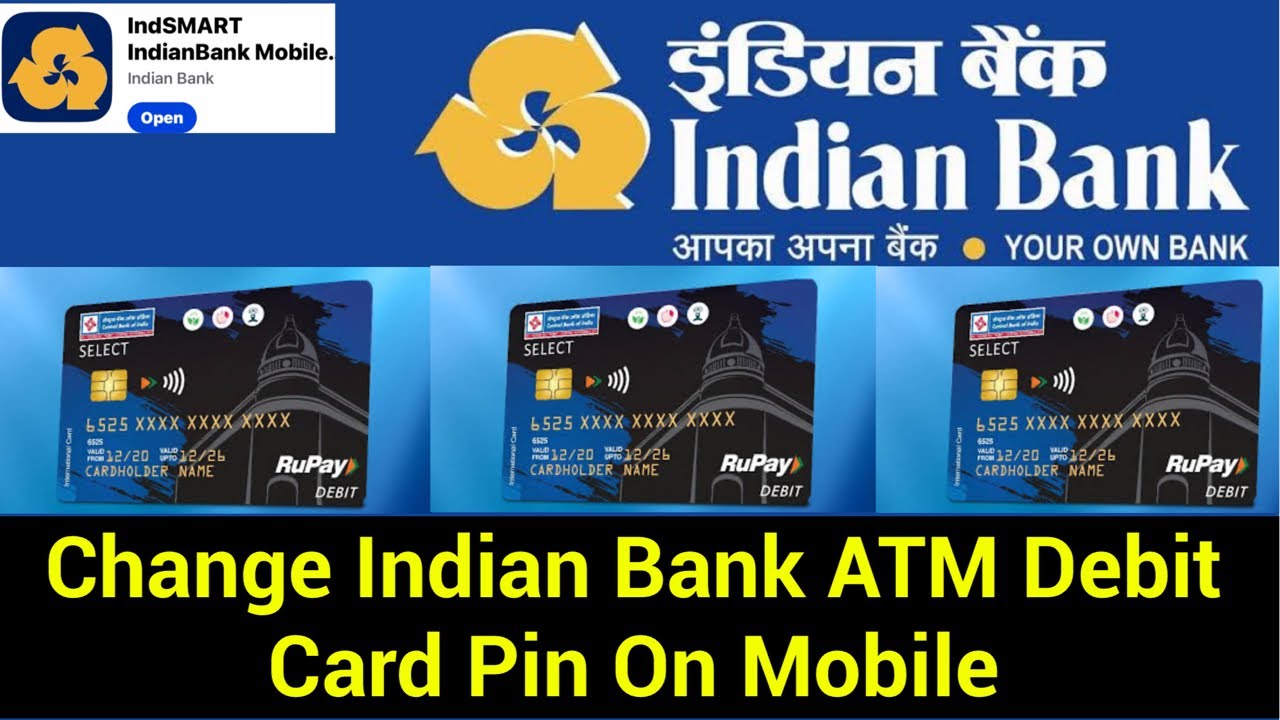 How To Change Indian Bank Debit Card Pin Online | How To Change ATM Debit Card Pin | Indian Bank
