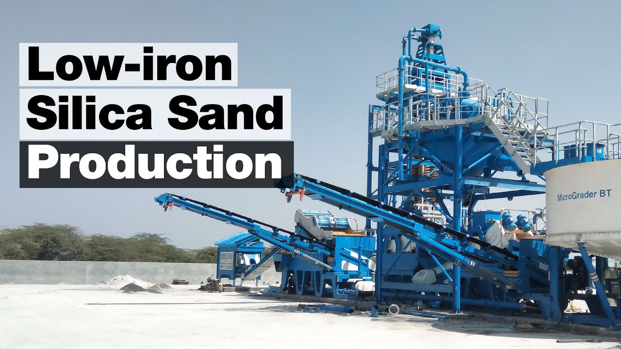 Silica Sand Processing for Glass and Kaolin Production
