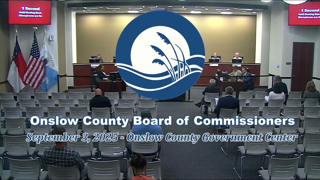 Onslow County Board of Commissioners' Meeting