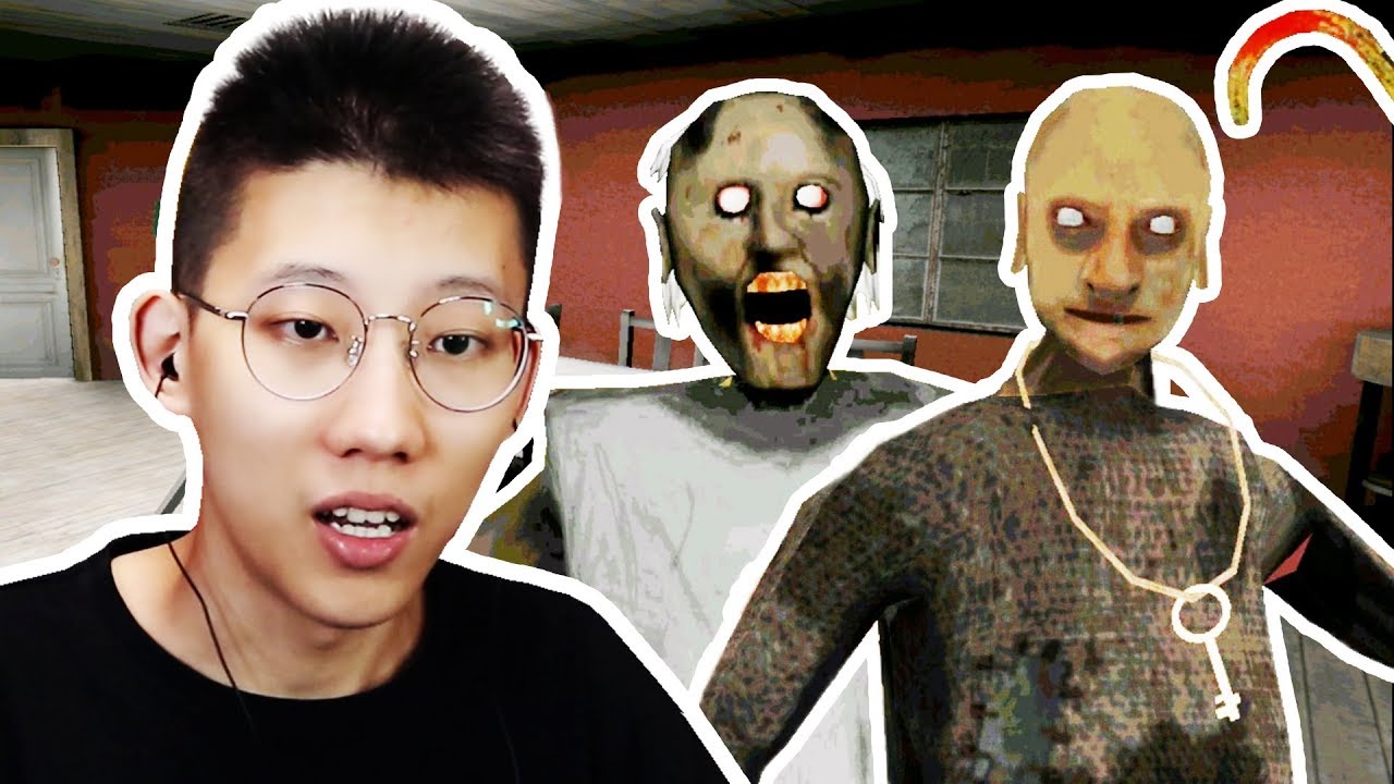 Granny恐怖奶奶第二章全新版本！這次爺爺也來抓我了【鯉魚Ace】