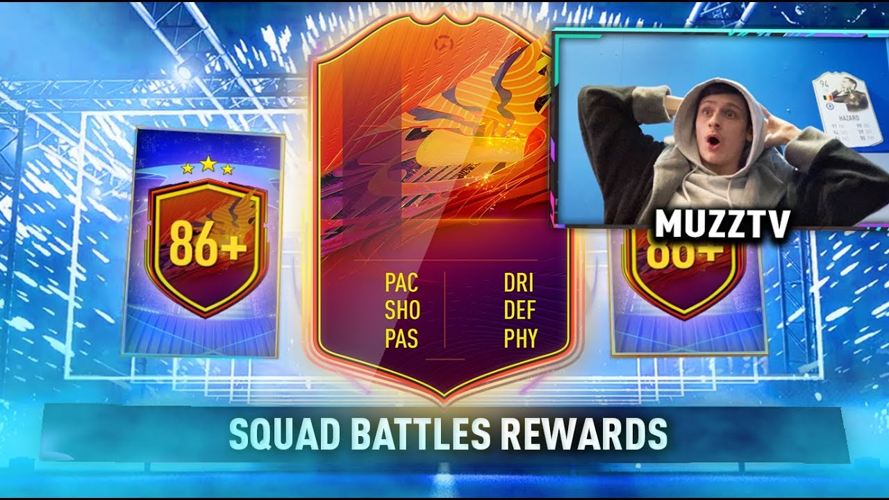 86+ UPGRADE & 2X SILVER 1 SQUAD BATTLES REWARDS!! #FIFA21