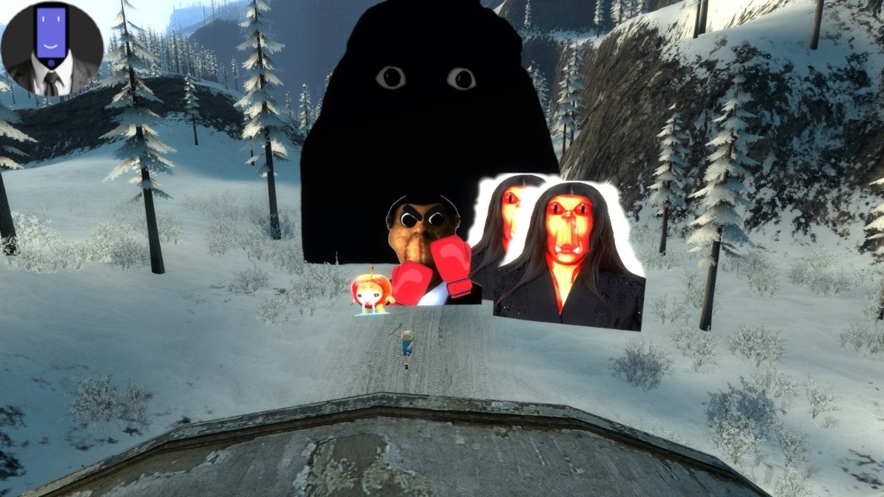 Escape Nextbots Obunga Boxing, Apple Cat And Rosalia GMOD