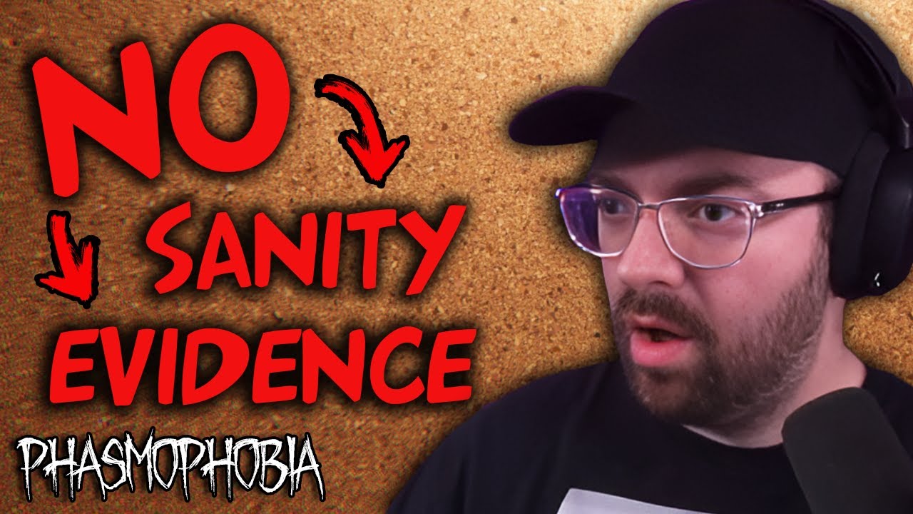 Figuring Out The Ghost With NO SANITY & NO EVIDENCE | Phasmophobia