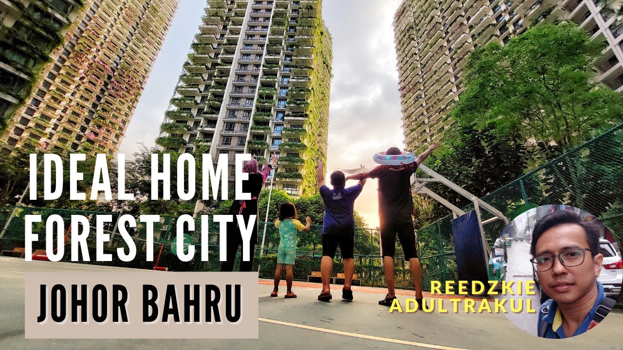 Bermalam di Ideal Home Forest City, Johor