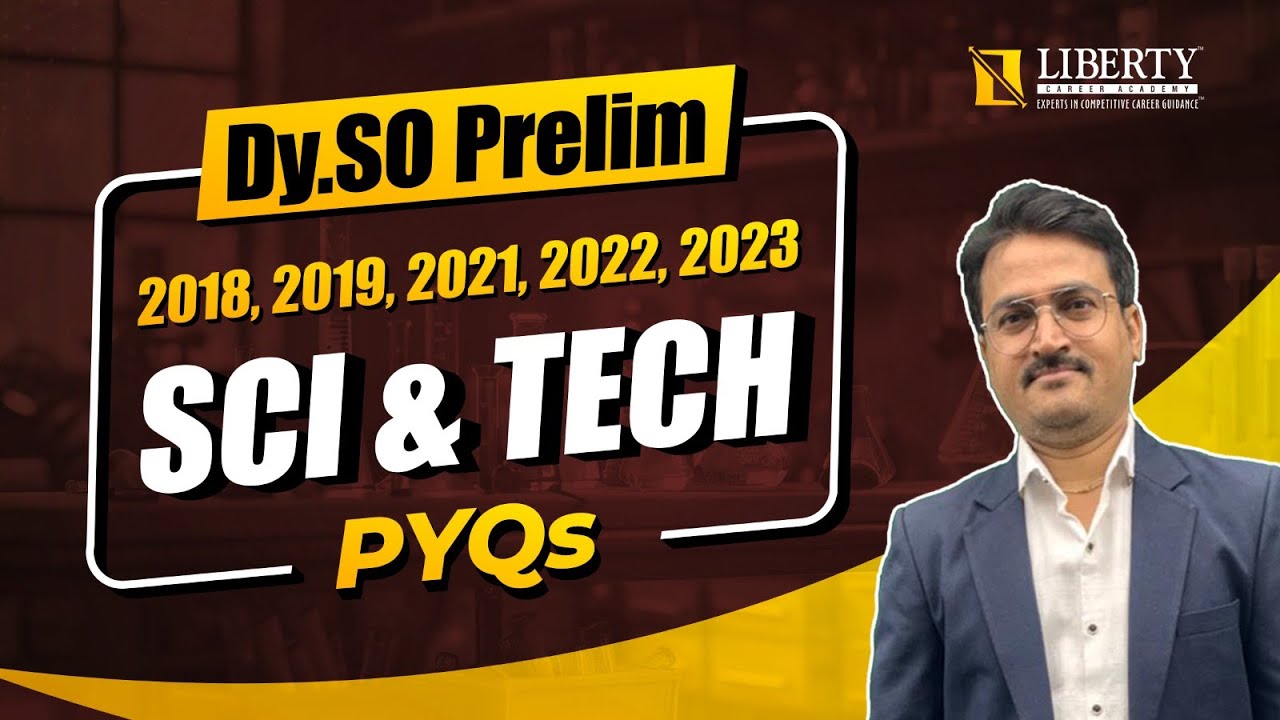 Dy.SO SCI & TECH PYQS | by Narendra Sir | #science  #dyso #pyqs  @LibertyCareerAcademy ​
