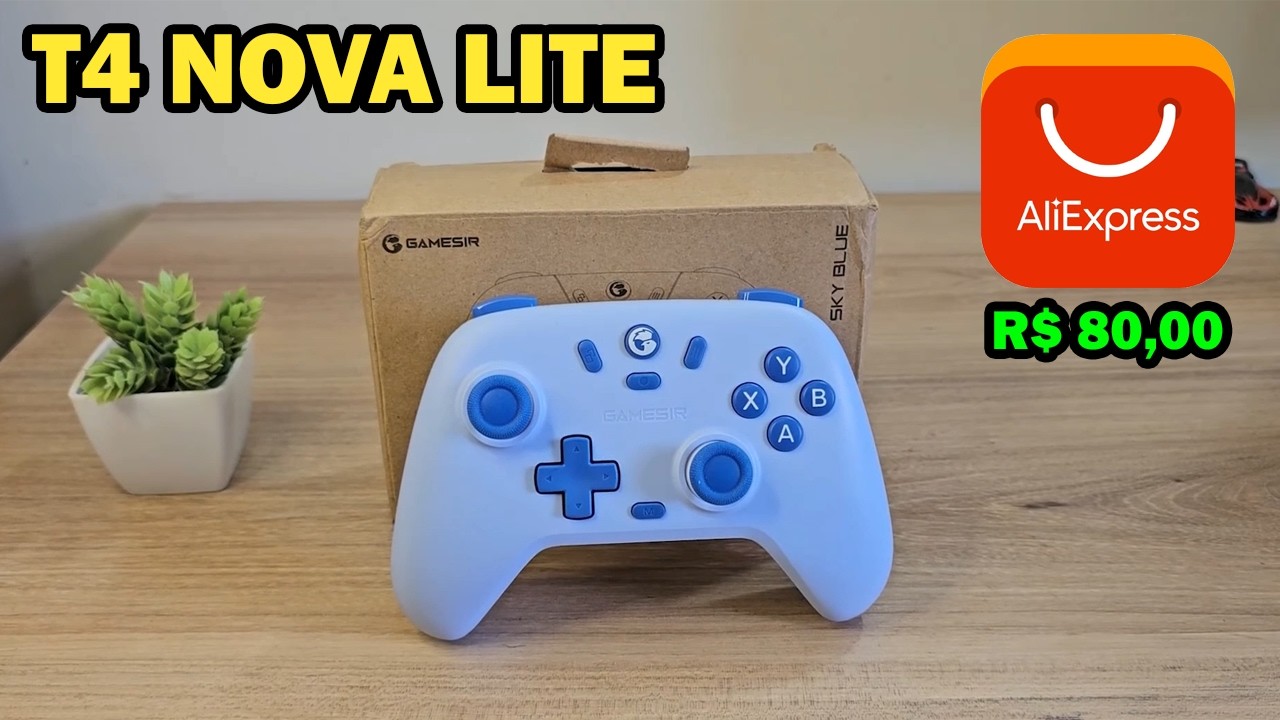 CONTROLE GAMESIR T4 NOVA LITE VALE A PENA COMPRAR?