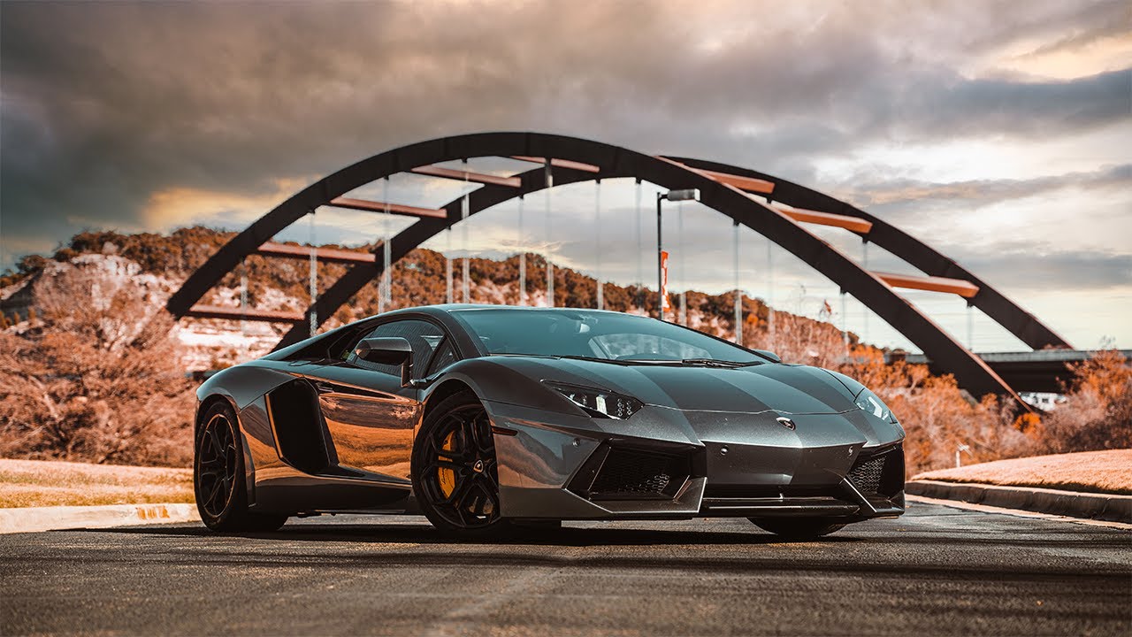 Cinematic Lamborghini Aventador x Sony A7III