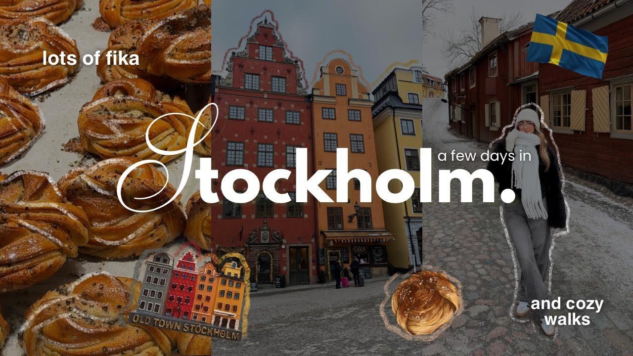 STOCKHOLM VLOG: a few days in Stockholm 🇸🇪 | TRAVEL VLOG