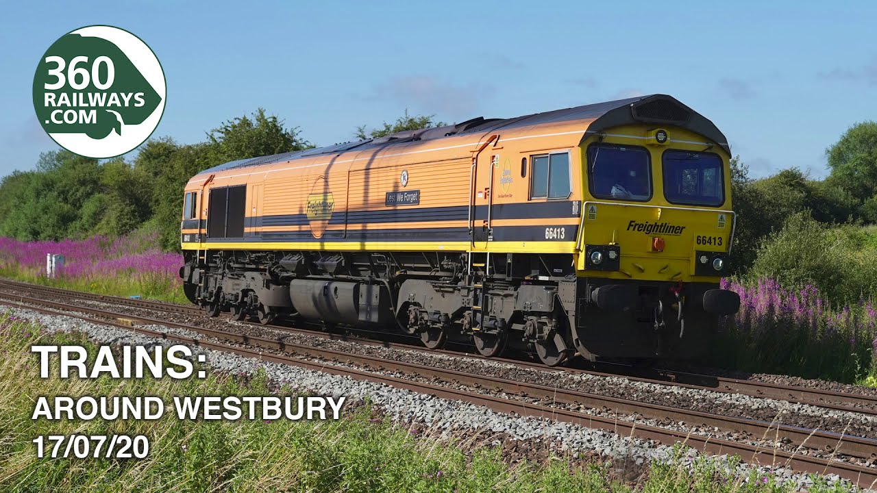 Trains around Westbury 17/07/20