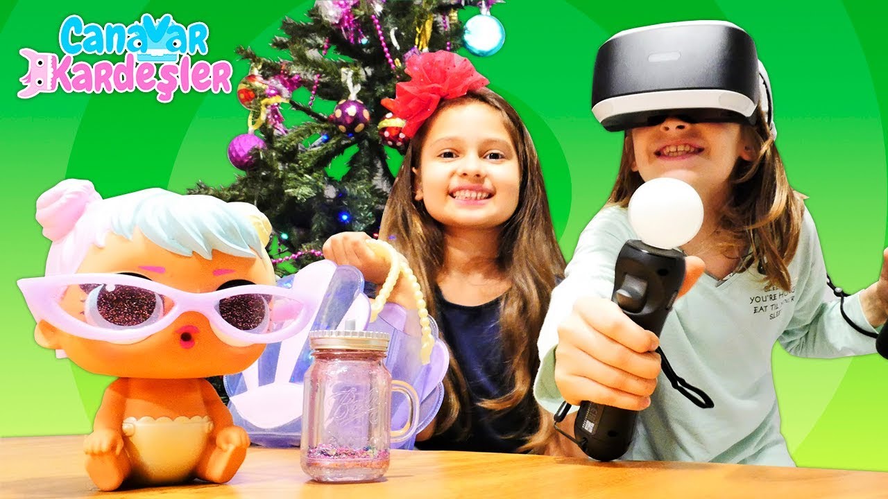 Çocuk oyun videoları. Canavar Kardeşler. Selin Yılbaşı hediyeleri açıyor. LOL Surprise