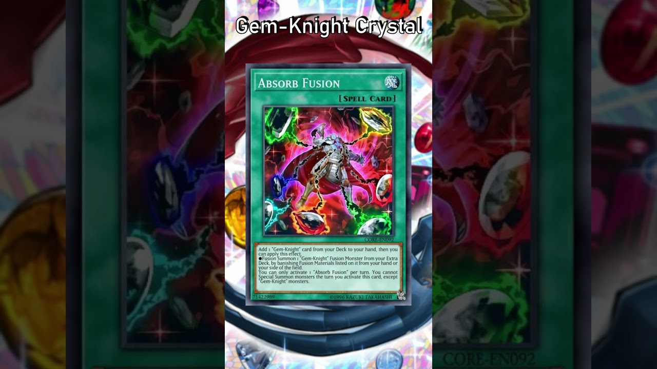 GEM-KNIGHT CRYSTAL SURE HAD IT ROUGH [DUEL TERMINAL LORE] [PART 1] [Full Video In Description]